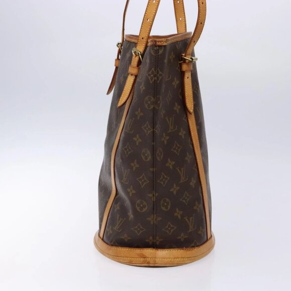 LOUIS VUITTON Monogram Bucket GM Shoulder Bag M42236 LV Auth 138786 - Picture 4 of 16